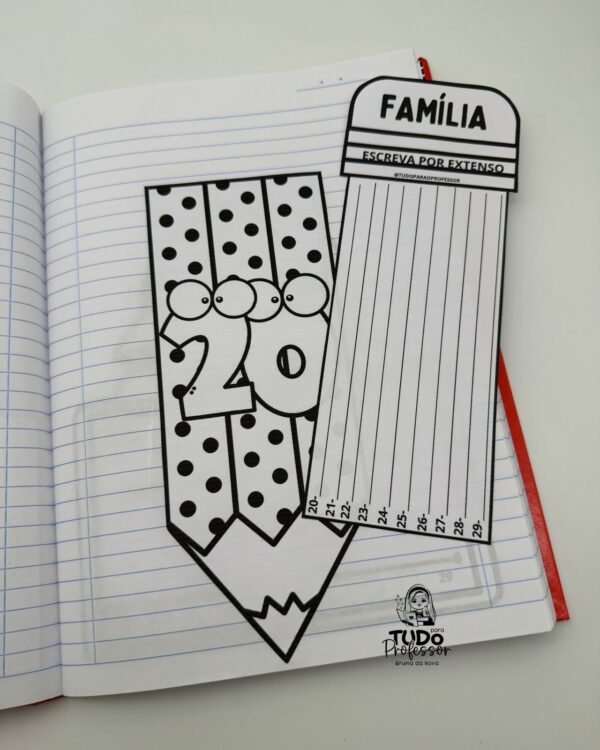KIT DAS FAMÍLIAS NUMÉRICAS
