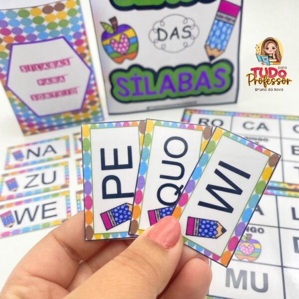 BINGO DAS SÍLABAS SIMPLES - Imagem 2