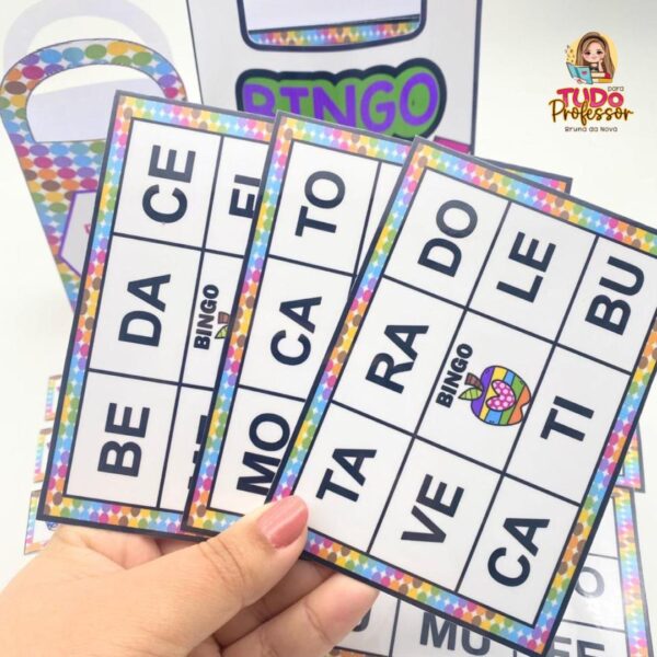 BINGO DAS SÍLABAS SIMPLES - Imagem 3