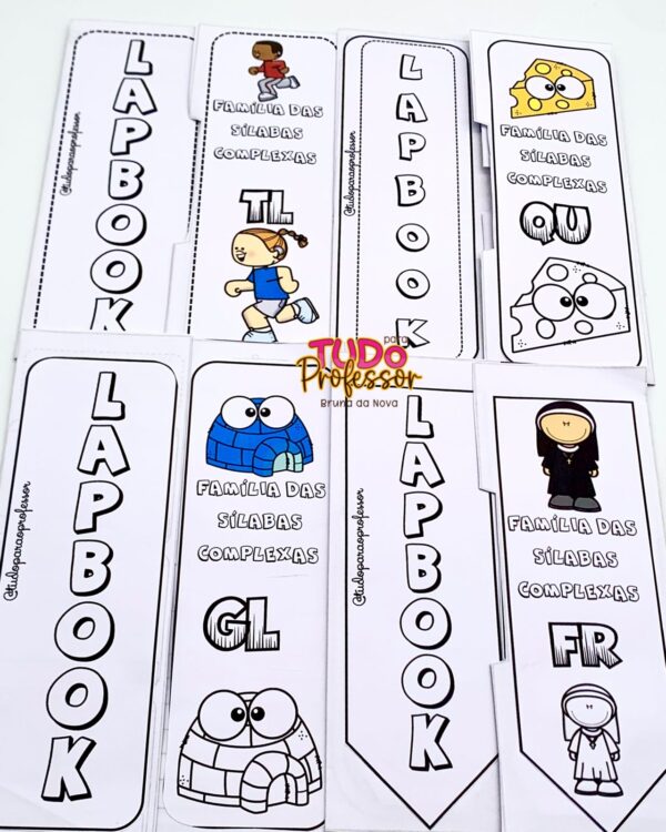 Lapbook Sílabas Complexas - Imagem 3