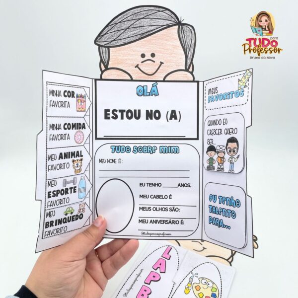 Lapbook Um Pouquinho de Mim - Imagem 3
