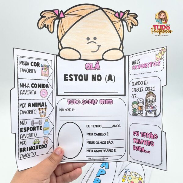 Lapbook Um Pouquinho de Mim - Imagem 2