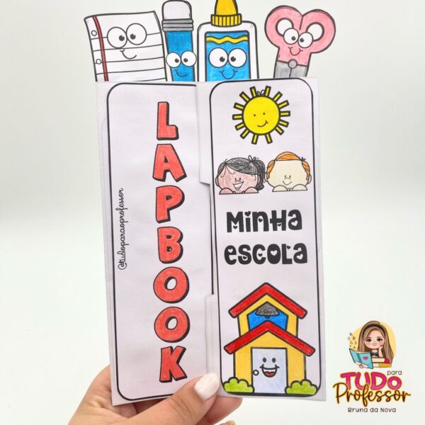 Lapbook dia da Escola