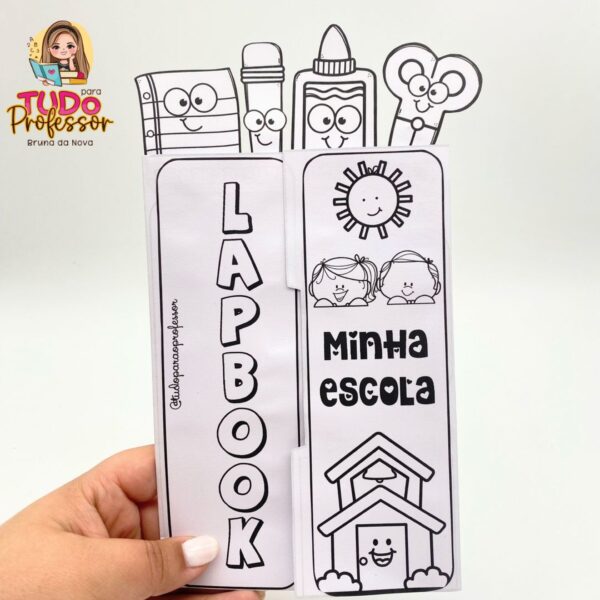 Lapbook dia da Escola - Imagem 5