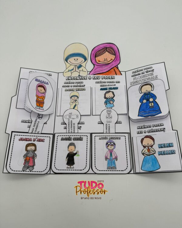 Lapbook dia da Mulher - Imagem 3