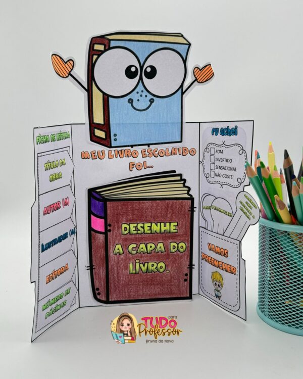 Lapbook Ficha da Leitura