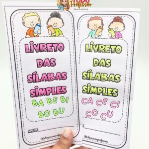 Livreto Sílabas Simples