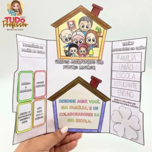Lapbook Familia na Escola