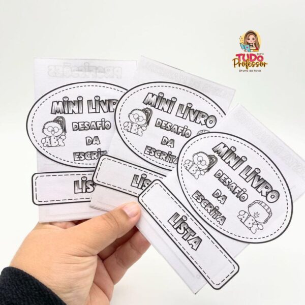 Mini Livro: Desafio da Escrita - Imagem 2