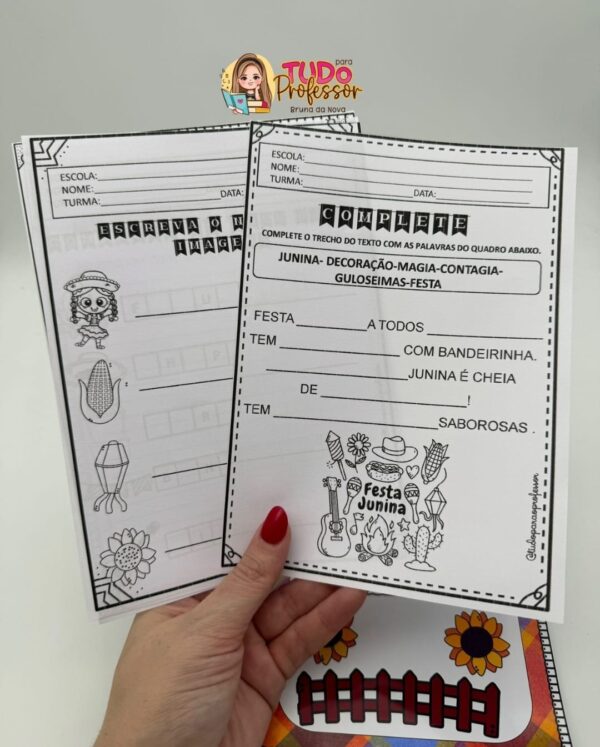 Sequência de Atividades Juninas - Imagem 4