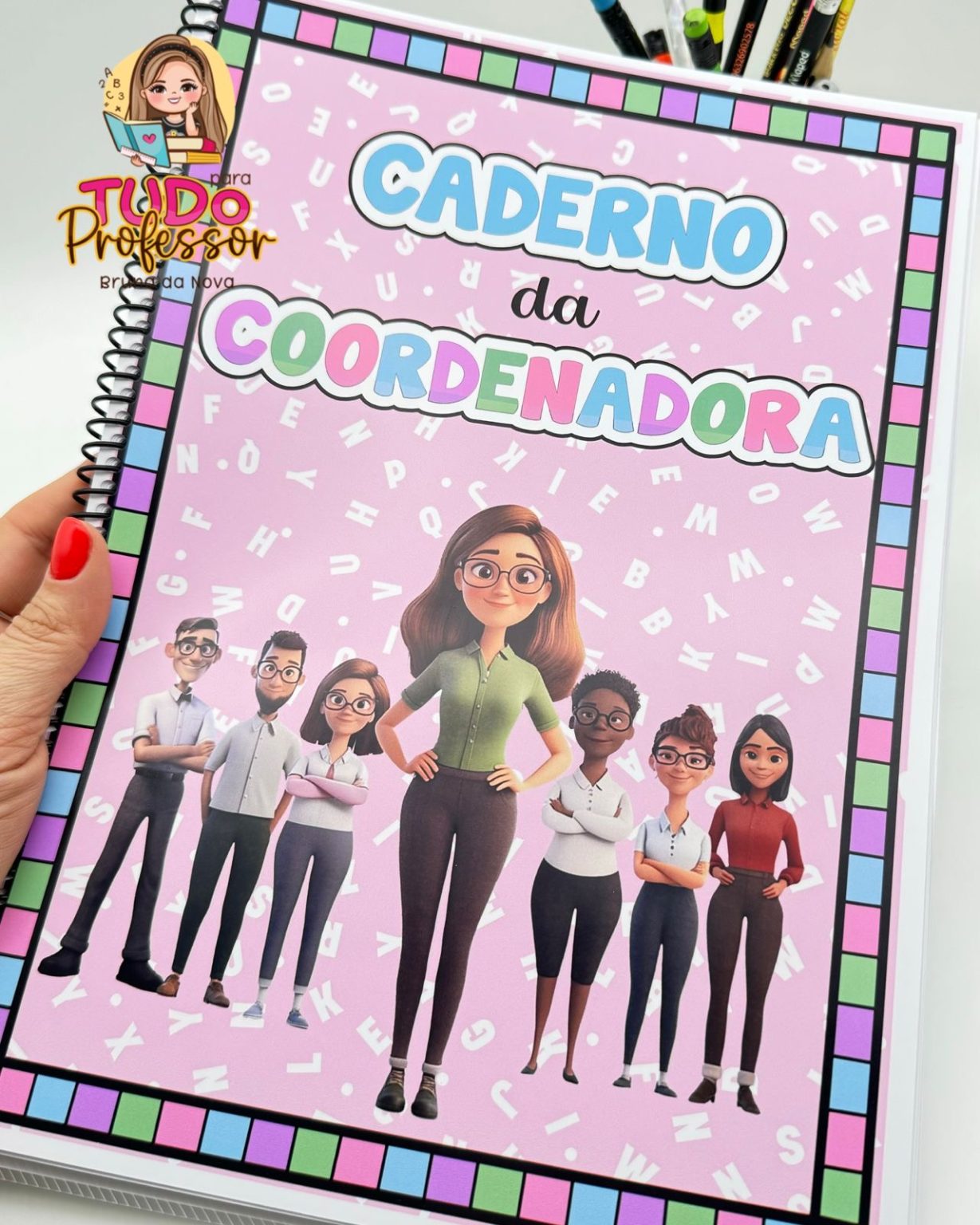 Caderno da Coordenadora 2026 - Loja - Tudo Para o Professor