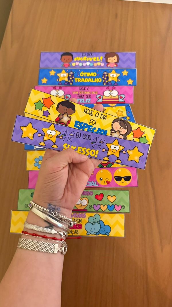 Pulseiras Incentivadoras