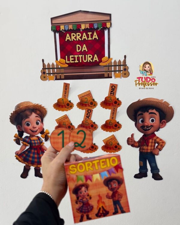 Arraiá da Leitura