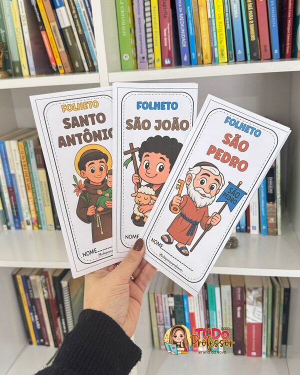 Folheto Santos Juninos Atividades Pedagógicas