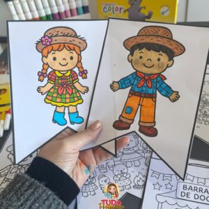 Bandeirinha de Festa Junina para Imprimir