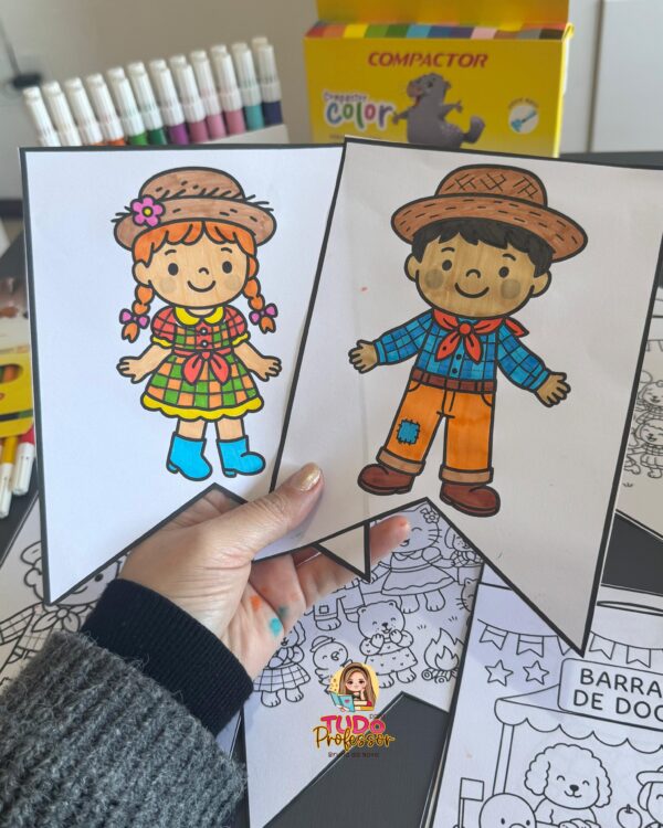 Bandeirinha de Festa Junina para Imprimir