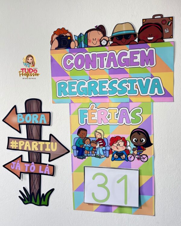 Painel Contagem Regressiva para as Férias - Imagem 2