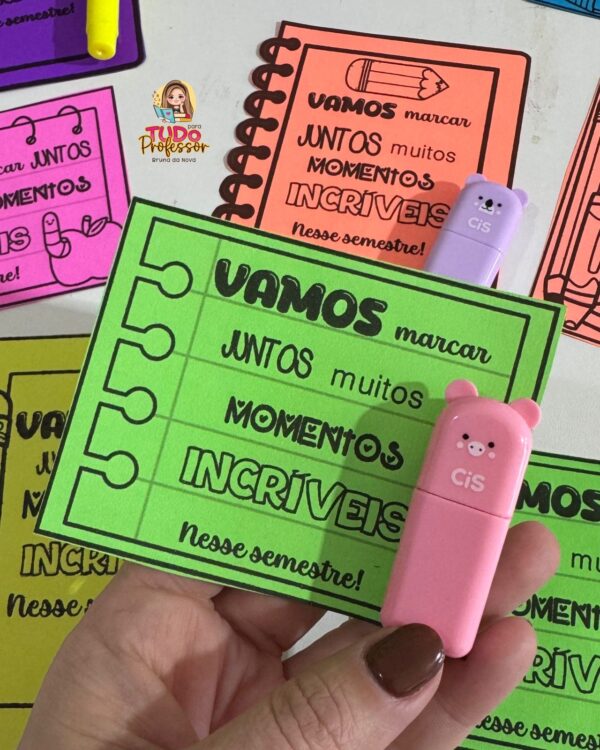 Cartão Marca Texto - Imagem 3