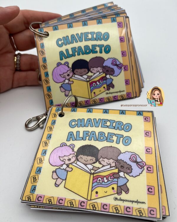 Chaveiro Alfabeto