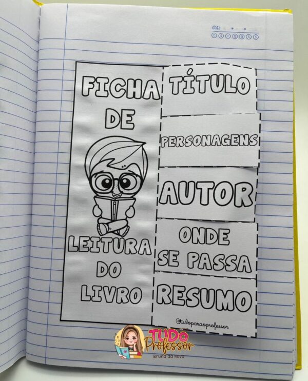 Fichas de Leitura Livro - Imagem 5