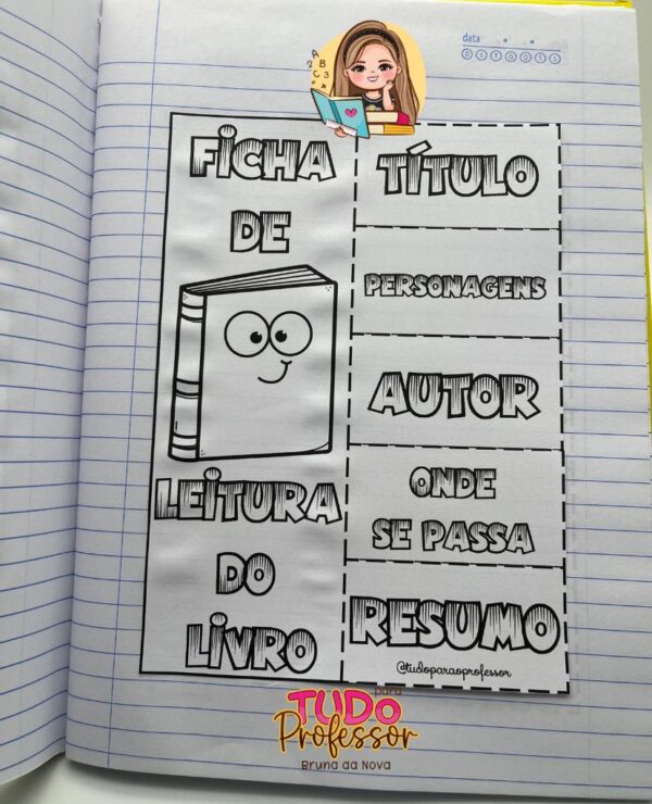 Fichas de Leitura Livro - Imagem 4