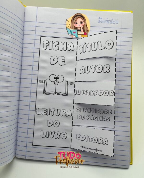 Fichas de Leitura Livro - Imagem 3