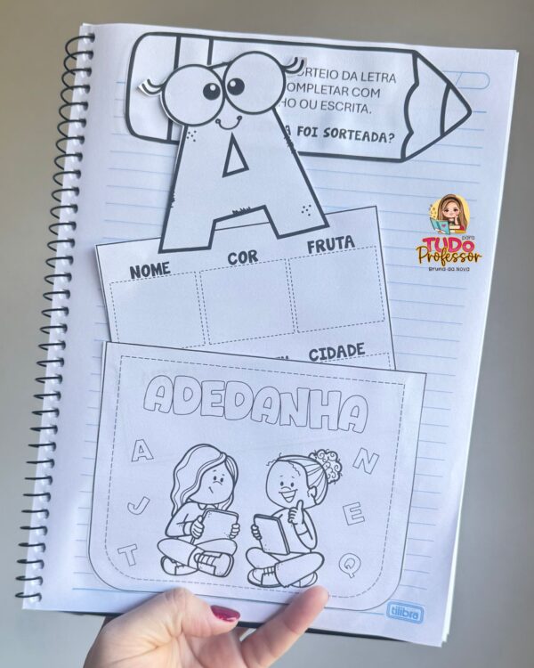 ADEDANHA para Alfabetização: Brincadeira Pedagógica com Escrita e Desenho - Imagem 3