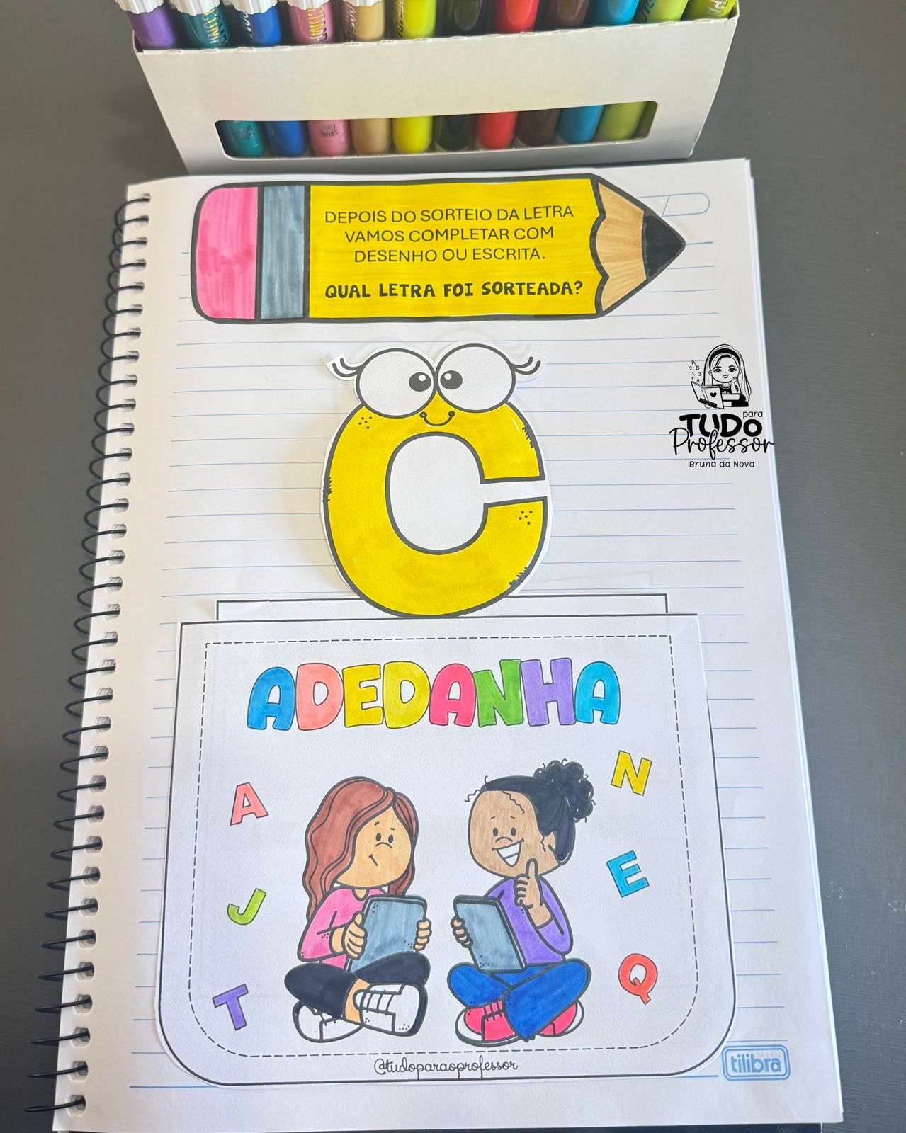 ADEDANHA para Alfabetização: Brincadeira Pedagógica com Escrita e Desenho