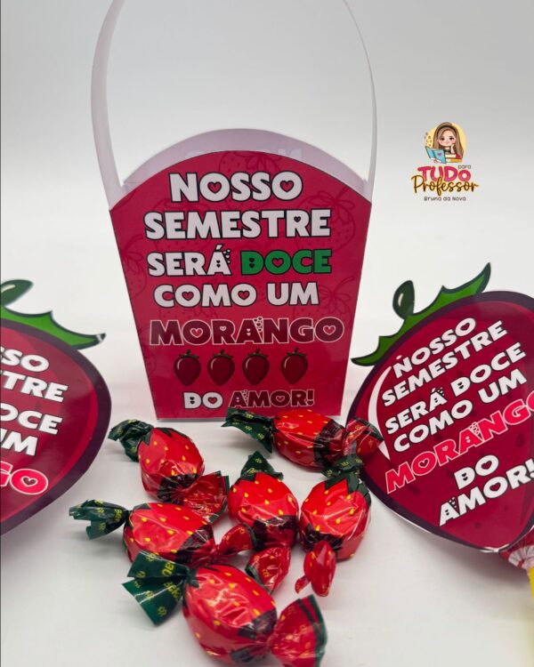 Lembrancinha Morango do Amor para volta às aulas - Imagem 3