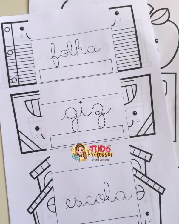 Palavrinhas Letra Cursiva - Imagem 5