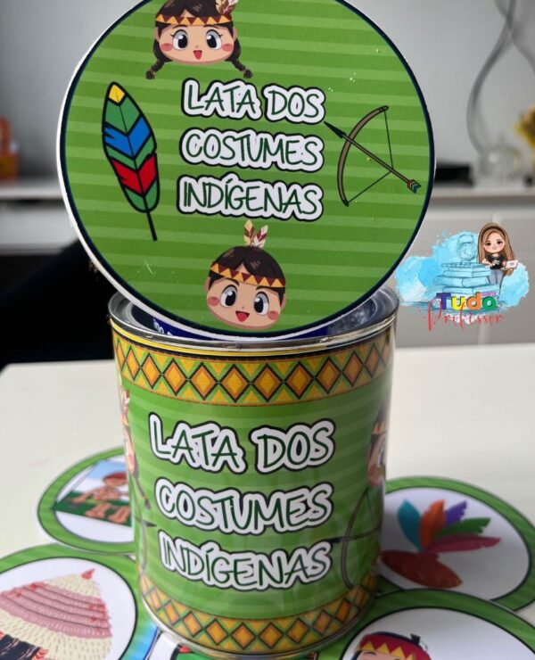 Lata dos Costumes dos Povos Indígenas - Imagem 3