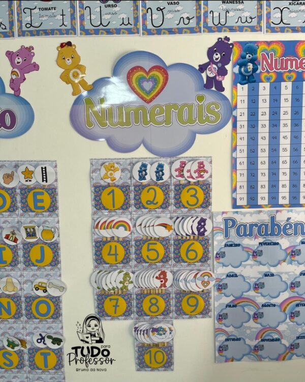 Kit Sala de Aula Ursinhos Carinhosos - Imagem 4