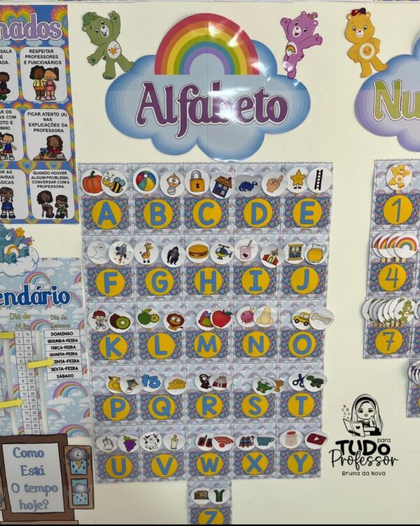 Kit Sala de Aula Ursinhos Carinhosos - Imagem 5