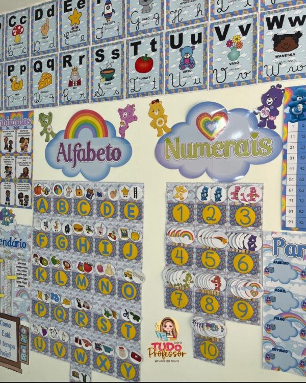 Kit Sala de Aula Ursinhos Carinhosos - Imagem 9