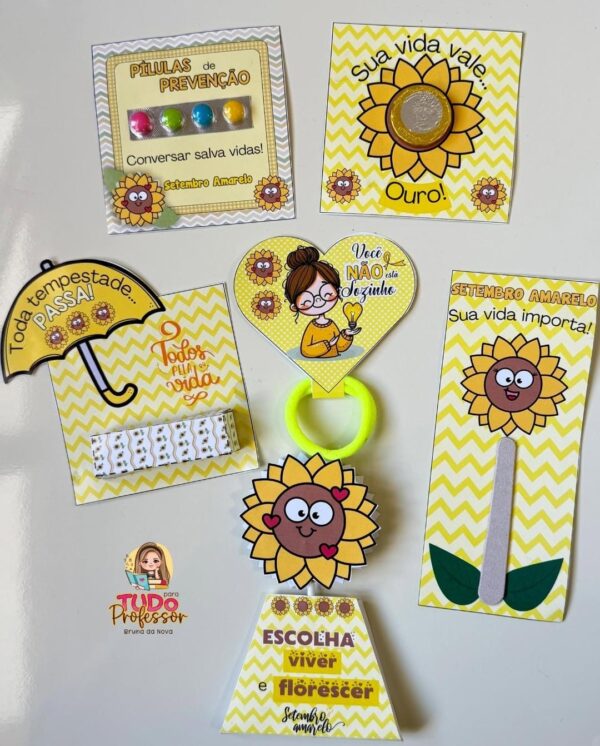Lembrancinhas Setembro Amarelo