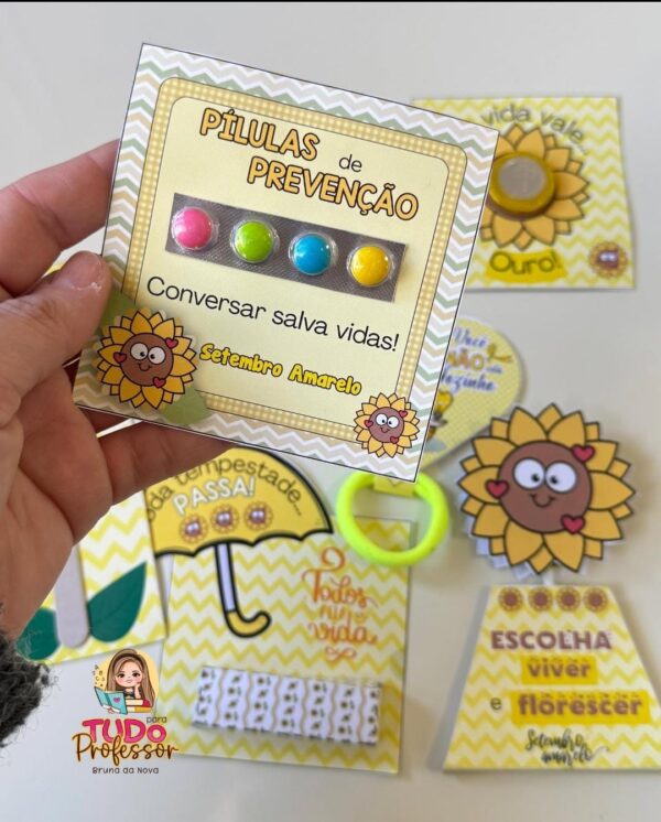 Lembrancinhas Setembro Amarelo - Imagem 5