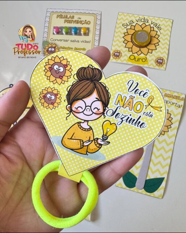 Lembrancinhas Setembro Amarelo - Imagem 6
