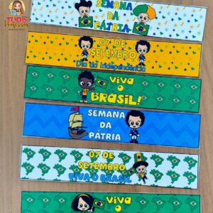 Pulseiras Semana da Pátria