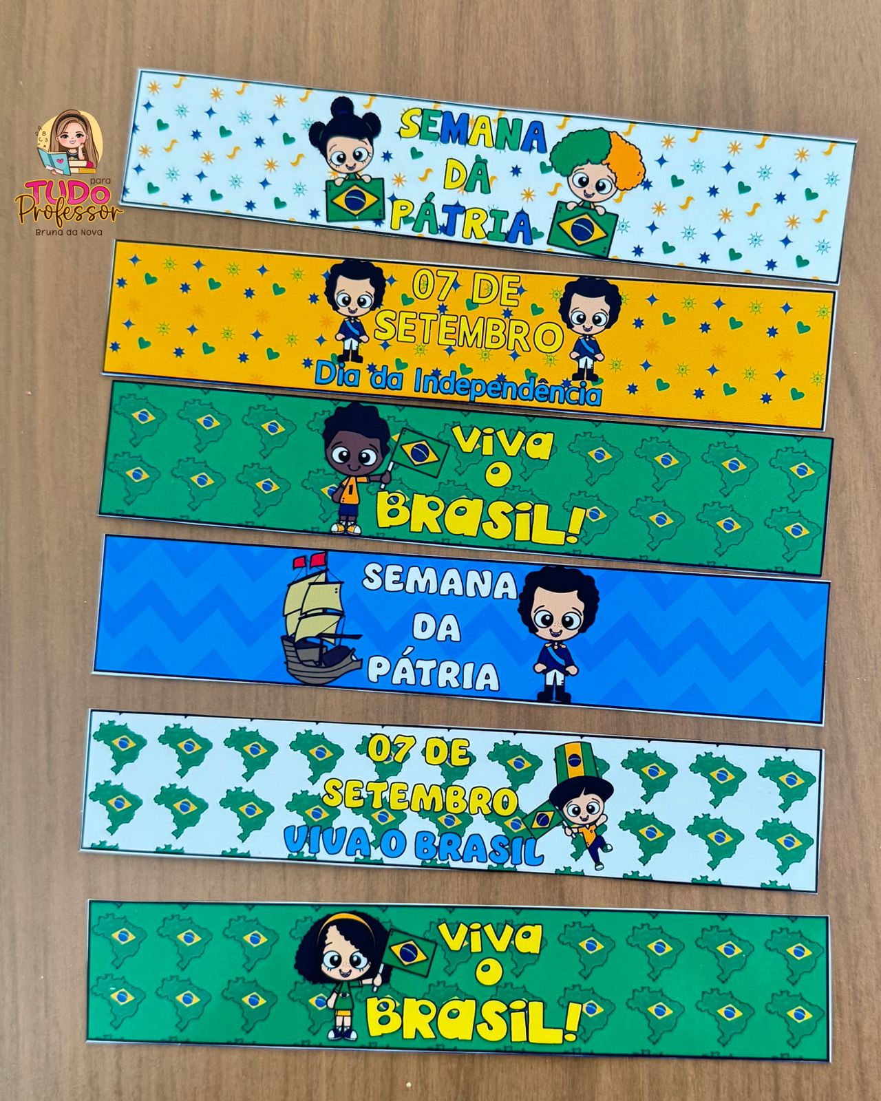 Pulseiras Semana da Pátria