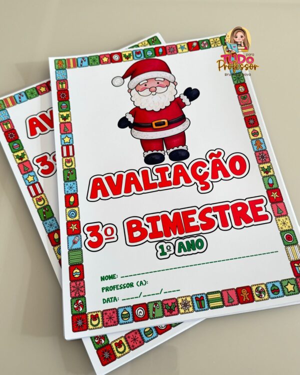 Avaliação 1º Ano 3º Bimestre