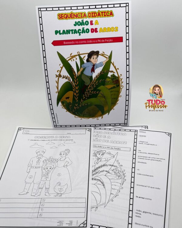 Sequência Didática João e a Plantação de Arroz
