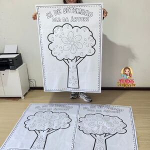 Painel Motricidade dia da Árvore