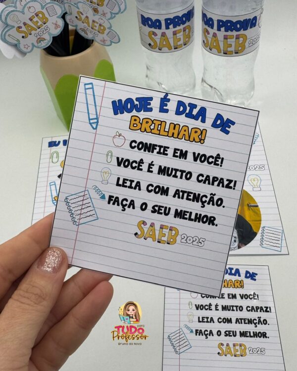 Kit Lembrancinhas do Saeb - Imagem 2