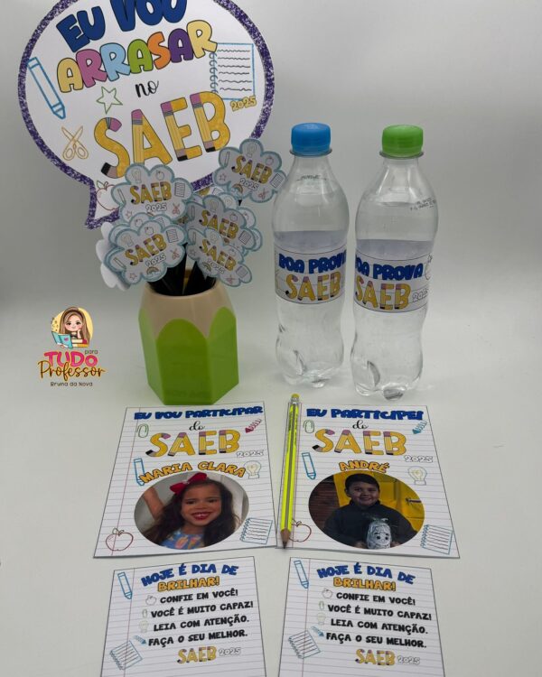 Kit Lembrancinhas do Saeb