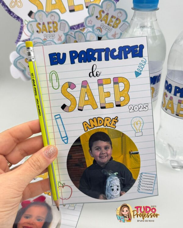 Kit Lembrancinhas do Saeb - Imagem 4