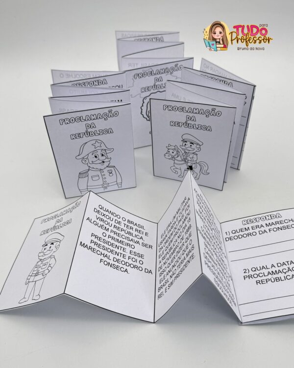 Mini Livro Proclamação da República - Imagem 4