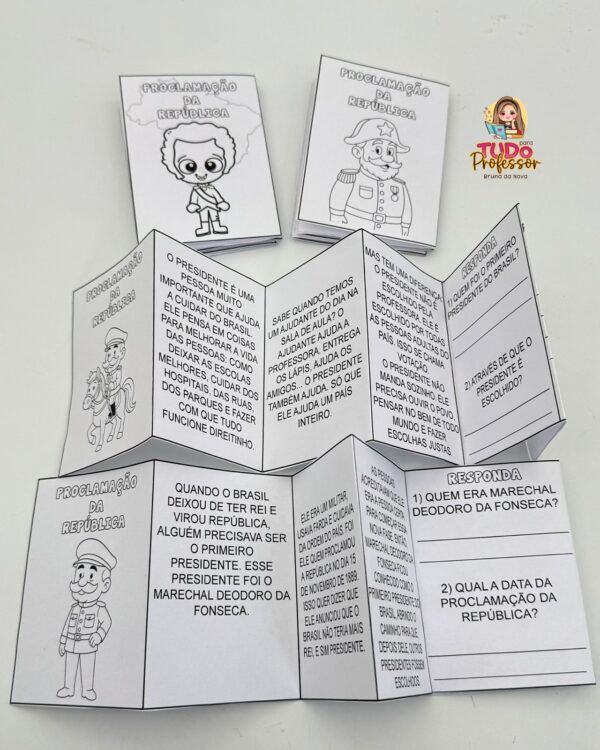 Mini Livro Proclamação da República - Imagem 3