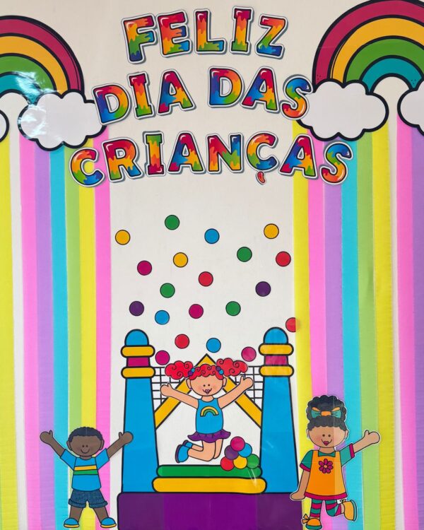 Painel Dia das Crianças Arco-íris - Imagem 2