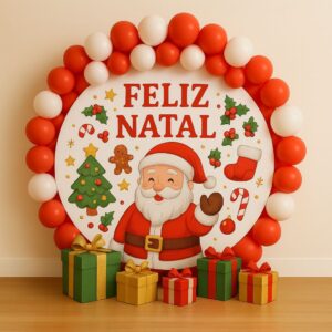PAINEL PAPAI NOEL 3D