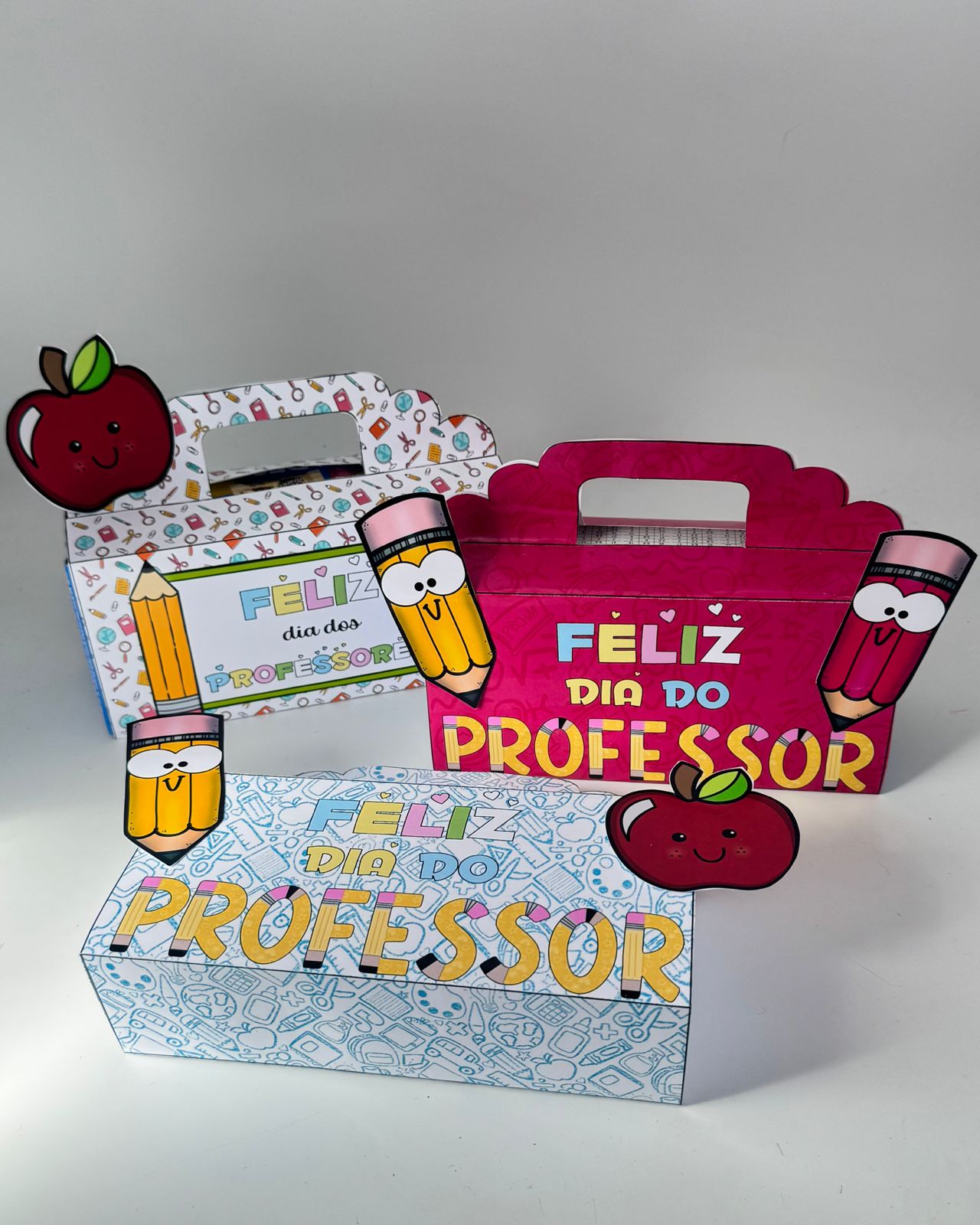 Lembrancinha dia do Professor Caixa de Bombom